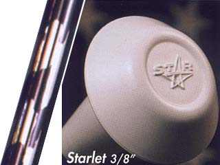 Starlet Millennium Zebra Baton 3/8 inch - 9 mm